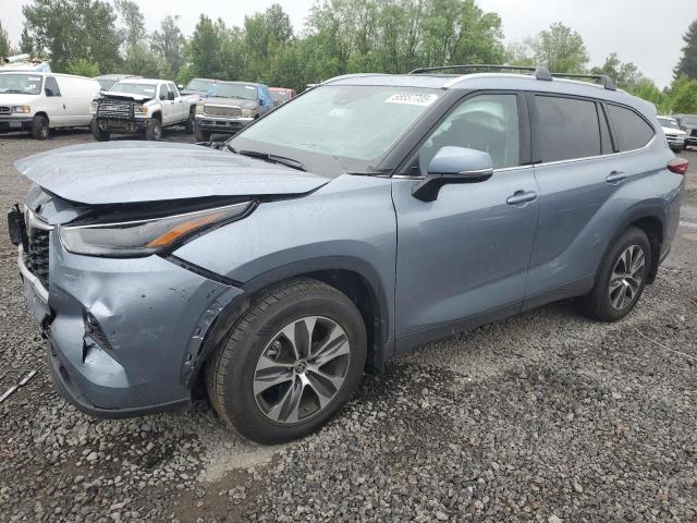 Vin: 5tdhzrbh8ns257282, lot: 58857705, toyota highlander xle 2022 img_1