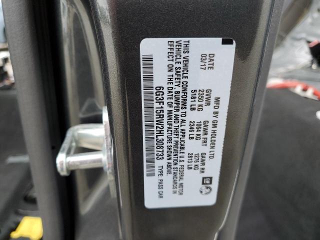 2017 CHEVROLET SS 6G3F15RW2HL308733