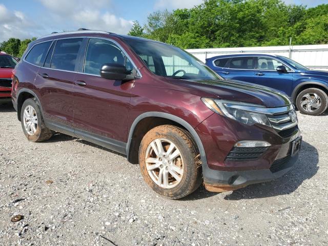 Vin: 5fnyf6h11gb109337, lot: 54840235, honda pilot lx 20164
