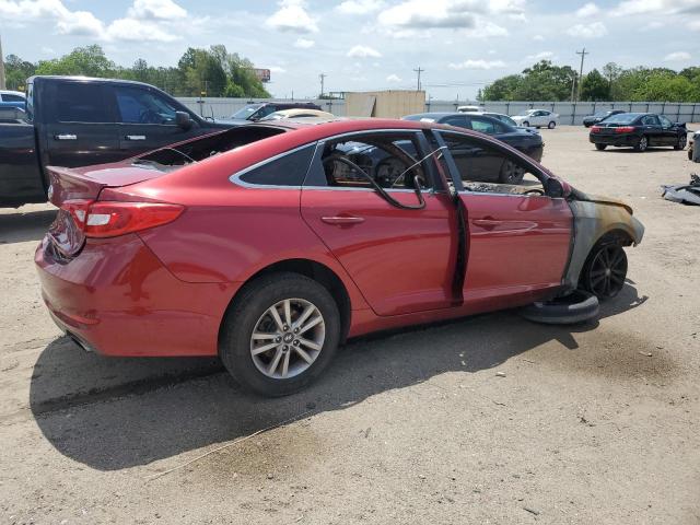 Vin: 5npe24af6fh015298, lot: 58667405, hyundai sonata se 20153