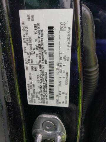 2021 FORD ESCAPE SEL - 1FMCU0H64MUA56334