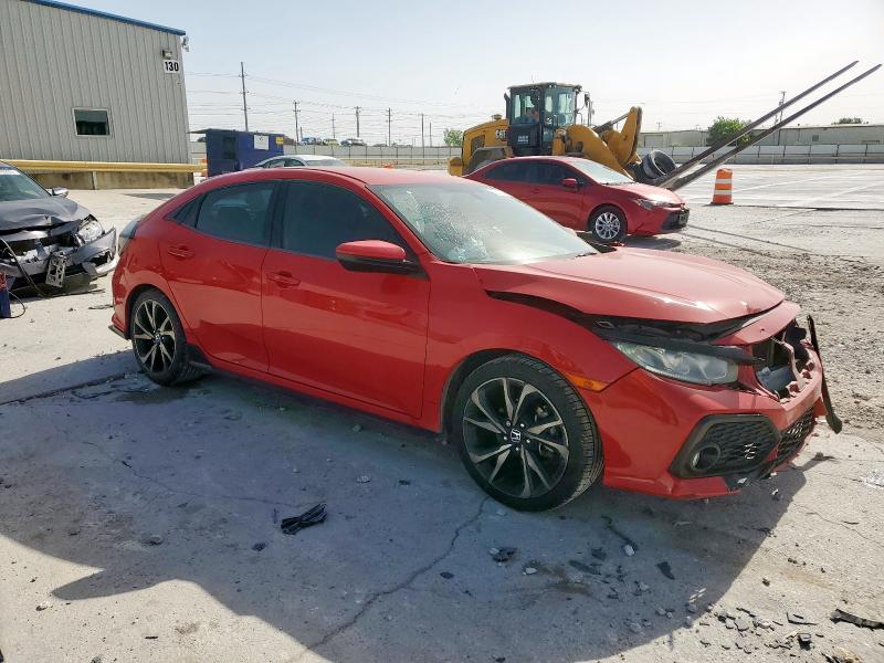 Vin: shhfk7h46hu228326, lot: 57073315, honda civic sport 20174