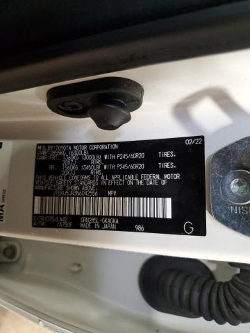 2022 TOYOTA 4RUNNER LI JTEKU5JR3N6042556