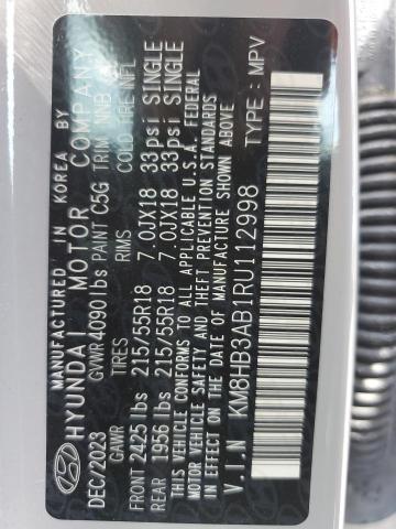 2024 HYUNDAI KONA SEL - KM8HB3AB1RU112998