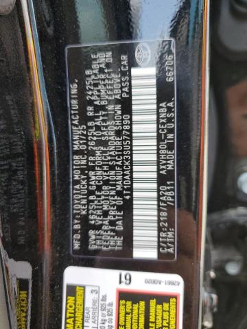 2025 TOYOTA CAMRY XSE - 4T1DAACK3SU577890