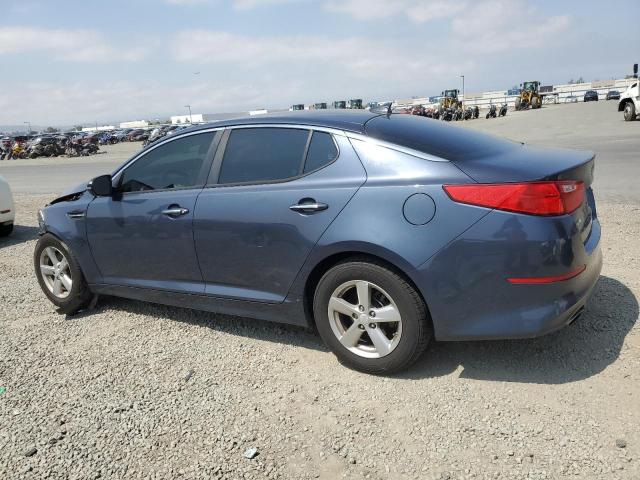 KIA OPTIMA LX 2015 blue  gas 5XXGM4A71FG470602 photo #3