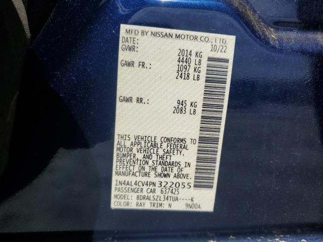 2023 NISSAN ALTIMA SR - 1N4AL4CV4PN322055