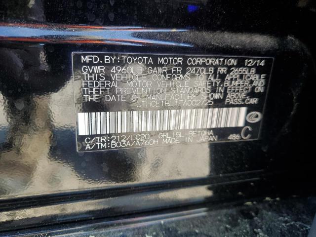 2015 LEXUS GS 350 AWD JTHCE1BL1FA002725