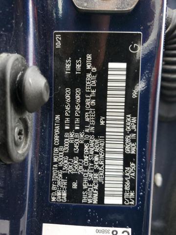2022 TOYOTA 4RUNNER LI JTEKU5JR1N5994011