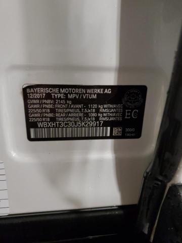 2018 BMW X1 XDRIVE2 - WBXHT3C30J5K29917