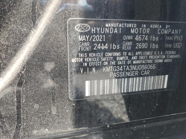 2022 HYUNDAI GENESIS 5. - KMTG34TA3NU086066