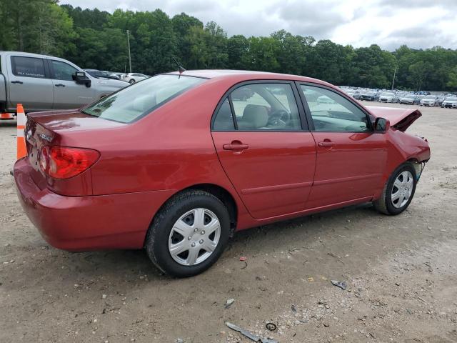 TOYOTA COROLLA CE 2008 red  gas 2T1BR32E98C932577 photo #4