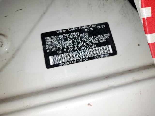 2024 SUBARU IMPREZA JF1GUABC1R8233874