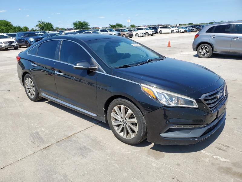 Vin: 5npe34af5gh394910, lot: 58255215, hyundai sonata sport 20164