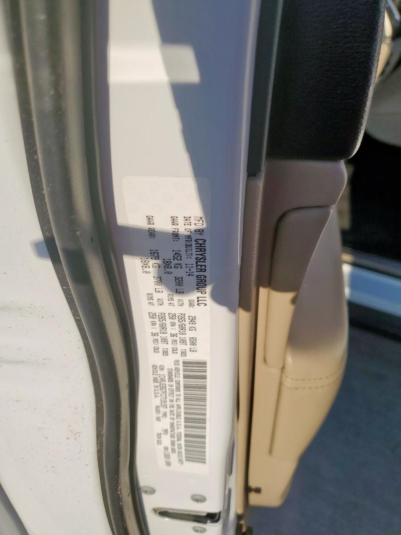 2015 JEEP GRAND CHER - 1C4RJEBG7FC719197