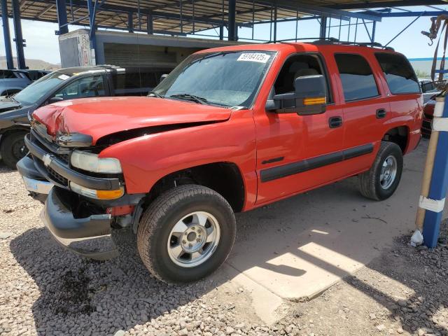 CHEVROLET TAHOE K150 2002 red  flexible fuel 1GNEK13Z62R165489 photo #1