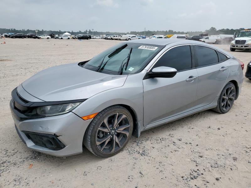 Vin: 2hgfc2f87kh605384, lot: 57938885, honda civic sport 2019 img_1