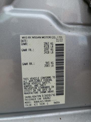 2023 NISSAN ALTIMA SV - 1N4BL4DV7PN330976