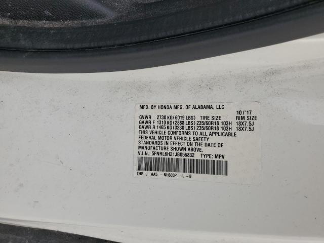 2018 HONDA ODYSSEY LX 5FNRL6H21JB056832