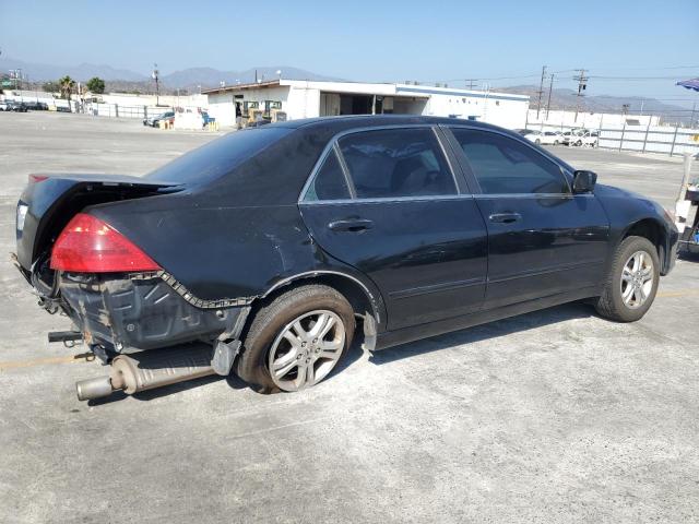 HONDA ACCORD EX 2006 black  gas 1HGCM56806A093196 photo #4