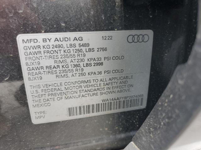 2023 AUDI Q5 SPORTBA - WA14AAFY8P2074065