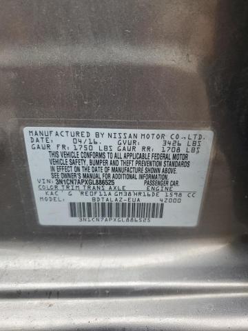 2016 NISSAN VERSA S - 3N1CN7APXGL886525