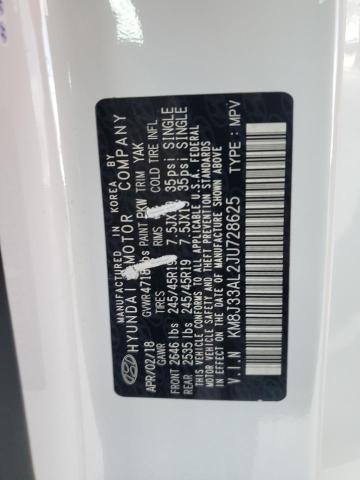 2018 HYUNDAI TUCSON SPO - KM8J33AL2JU728625