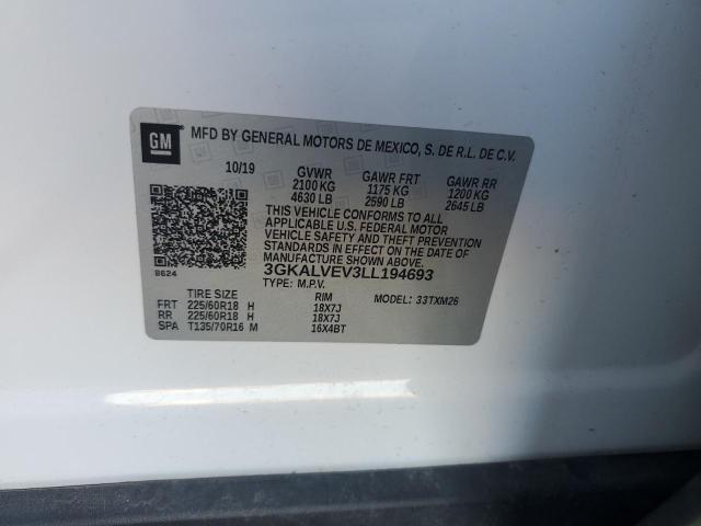 2020 GMC TERRAIN SLT 3GKALVEV3LL194693