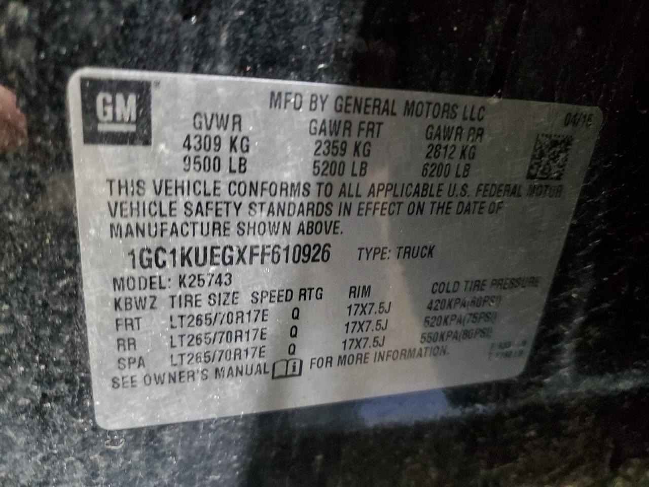 CHEVROLET SILVERADO K2500 HEAVY DUTY