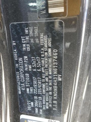 2022 KIA CARNIVAL L KNDNB4H31N6137460