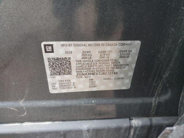 2018 CHEVROLET EQUINOX LS - 2GNAXHEV3J6272741