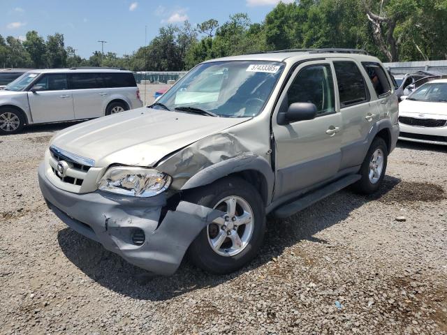 MAZDA TRIBUTE I 2005 silver  gas 4F2YZ02Z15KM38252 photo #1
