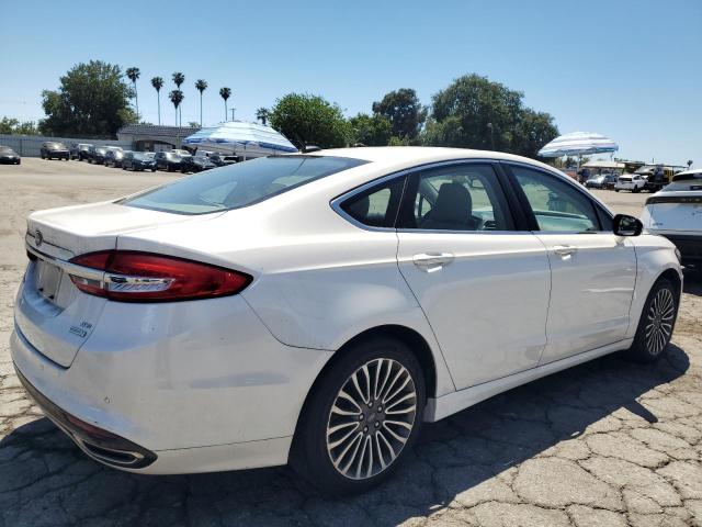 FORD FUSION SE 2017 white  gas 3FA6P0H97HR293423 photo #4