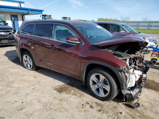 Vin: 5tddkrfh1fs108954, lot: 56411135, toyota highlander limited 20154