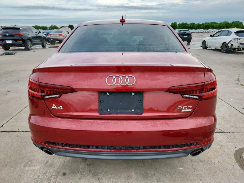 2018 AUDI A4 PREMIUM WAUKMAF41JA068636