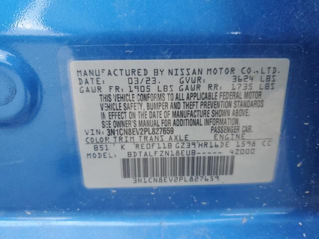 2023 NISSAN VERSA SV - 3N1CN8EV2PL827659