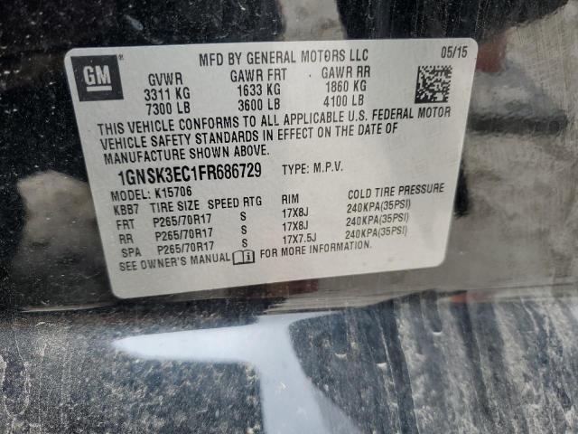 2015 CHEVROLET TAHOE SPEC - 1GNSK3EC1FR686729