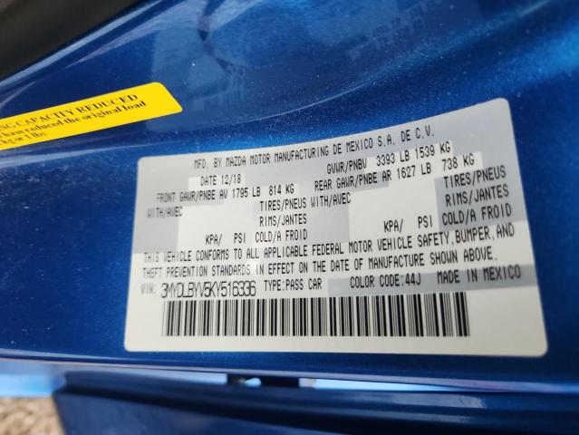 2019 TOYOTA YARIS L 3MYDLBYV5KY516336