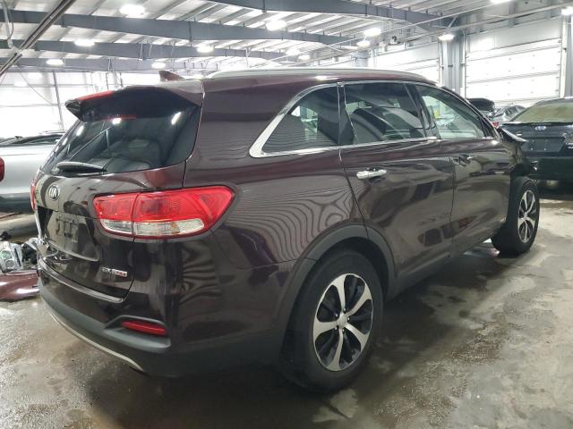Vin: 5xyphda15gg022487, lot: 57991365, kia sorento ex 20163