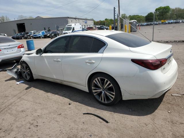 Vin: jn1ev7cr9mm751223, lot: 54836425, infiniti q50 sensory 20212