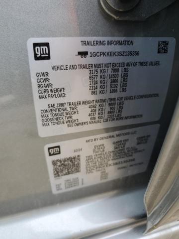 2025 CHEVROLET SILVERADO - 1GCPKKEK3SZ135356