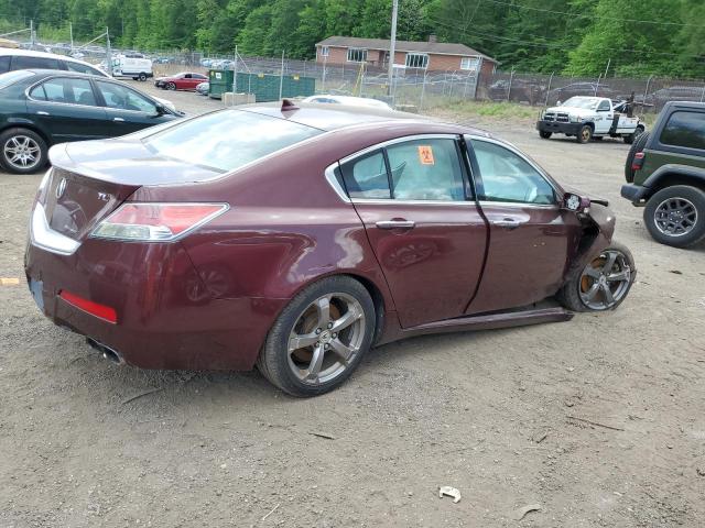 ACURA TL 2010 burgundy sedan 4d gas 19UUA9F52AA007566 photo #4