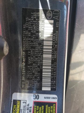 2015 TOYOTA COROLLA L - 2T1BURHE7FC374010