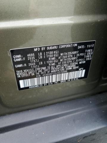 2018 SUBARU OUTBACK 2. - 4S4BSAFC0J3275986