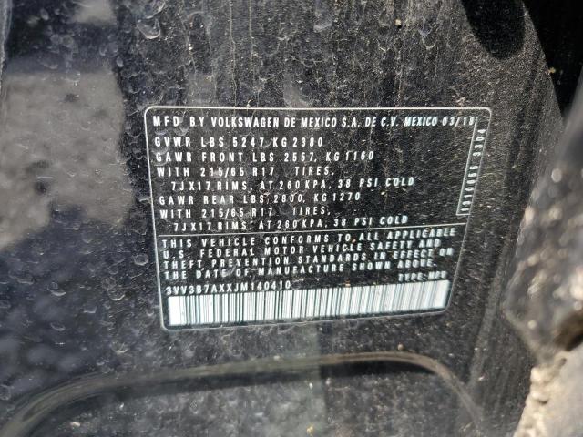2018 VOLKSWAGEN TIGUAN SE 3VV3B7AXXJM140410