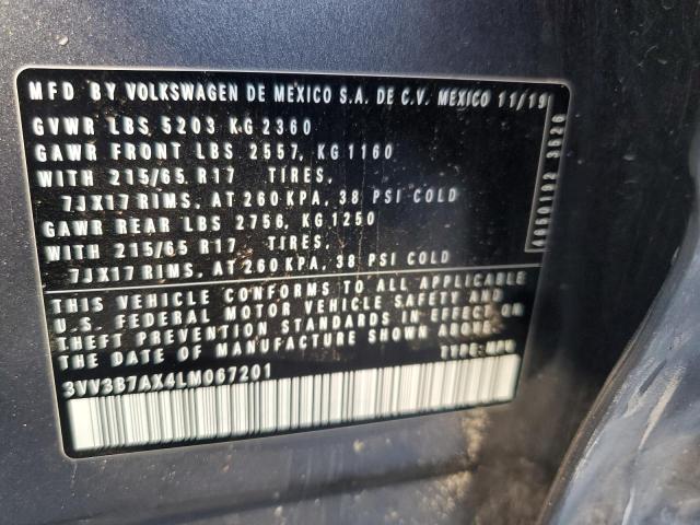 2020 VOLKSWAGEN TIGUAN SE - 3VV3B7AX4LM067201
