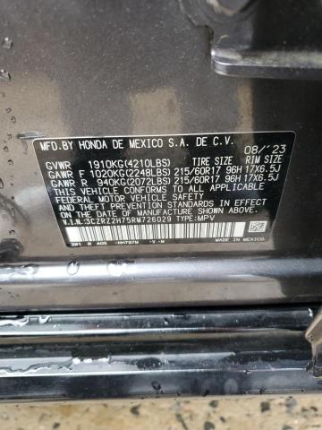 2024 HONDA HR-V EXL 3CZRZ2H75RM726029