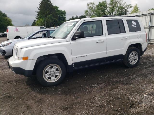 JEEP PATRIOT SP 2016 white  gas 1C4NJPBAXGD710446 photo #1