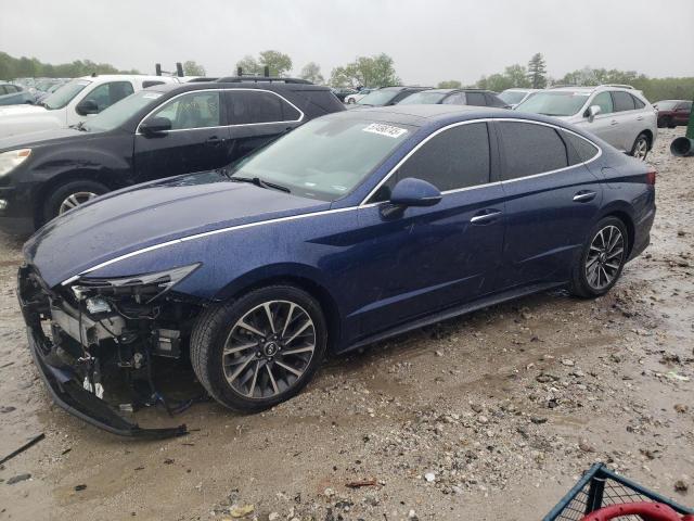 Vin: 5npeh4j29lh009602, lot: 57498745, hyundai sonata limited 2020 img_1