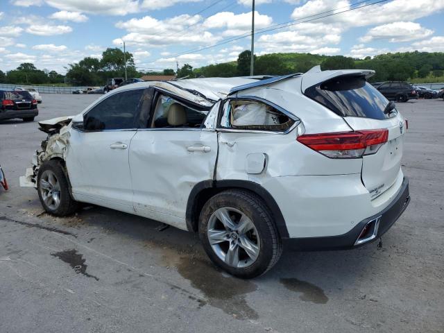 Vin: 5tdyzrfh5hs209110, lot: 57915415, toyota highlander limited 20172